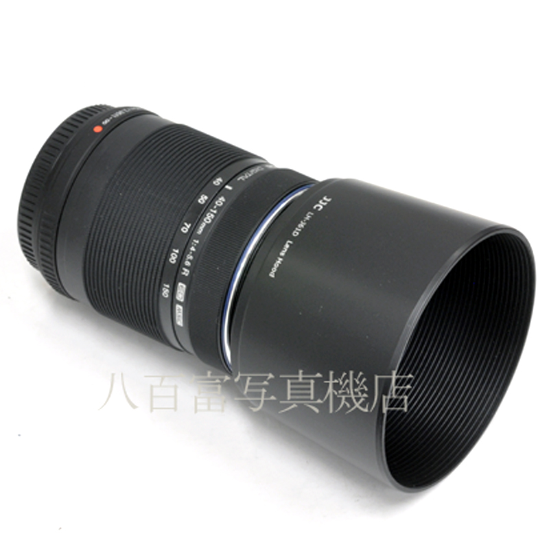 【中古】 オリンパス M.ZUIKO DIGITAL ED 40-150mm F4-5.6 R MSC マイクロフォーサーズ用 ブラック OLYMPUS M.ズイコー 中古交換レンズ 52257