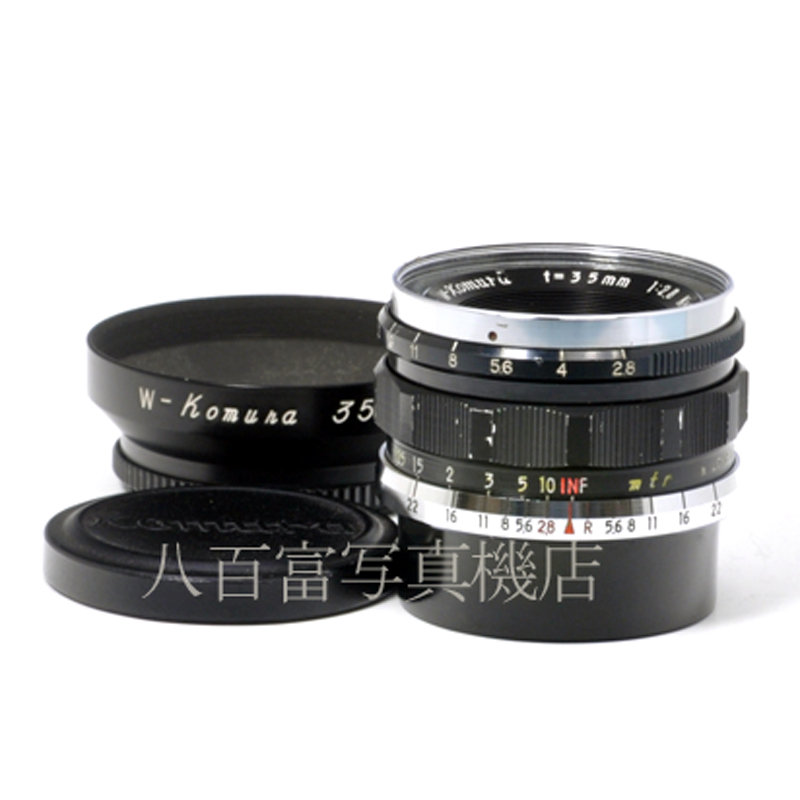 【中古】 三協光機 W・コムラー 35mm F2.8 ライカLマウント Komura 中古交換レンズ 41061