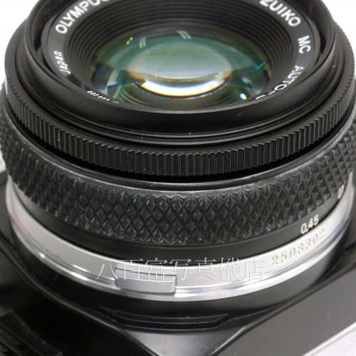 【中古】 オリンパス OM10 シルバー 50mm F1.8 マニュアルアダプター セット OMシステム OLYMPUS 中古カメラ 32228