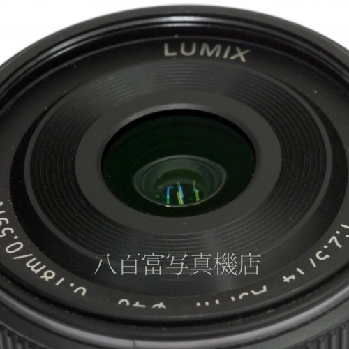 【中古】 パナソニック LUMIX G 14mm F2.5 ASPH. マイクロフォーサーズ用 H-H014 Panasonic 中古レンズ 32375