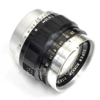 【中古】 ミノルタ スーパーロッコール 5cm F1.8 ライカLマウント 千代田光学 SUPER ROKKOR Chiyoko 中古交換レンズ 47814