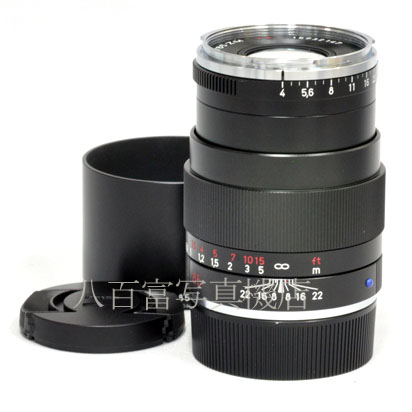 【中古】 カール ツァイス Tele-Tessar T* 85mm F4 ZM ブラック  Carl Zeiss テレテッサー 中古交換レンズ 48066