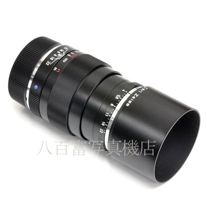 【中古】 カール ツァイス Tele-Tessar T* 85mm F4 ZM ブラック  Carl Zeiss テレテッサー 中古交換レンズ 48066