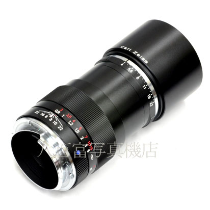 【中古】 カール ツァイス Tele-Tessar T* 85mm F4 ZM ブラック  Carl Zeiss テレテッサー 中古交換レンズ 48066