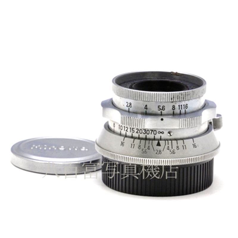 【中古】 千代田光学 スーパーロッコール C 45mm F2.8 後期型 ライカLマウント ミノルタ SUPER ROKKOR Chiyoko 中古交換レンズ 25942