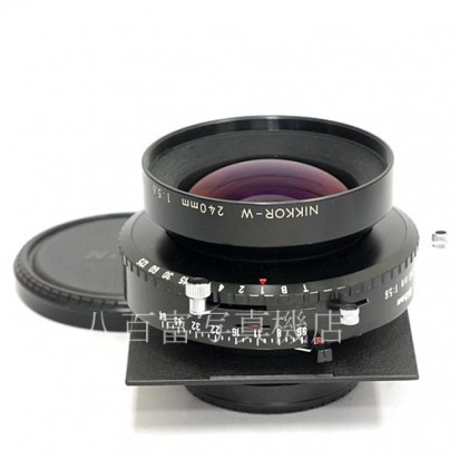 【中古】  ニコン ニッコール W 240mm F5.6 リンホフ規格ボード付  Nikon  Nikkor 中古レンズ 38328