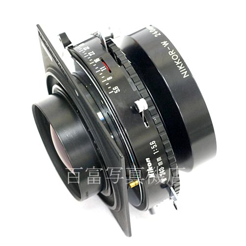 【中古】  ニコン ニッコール W 240mm F5.6 リンホフ規格ボード付  Nikon  Nikkor 中古レンズ 38328