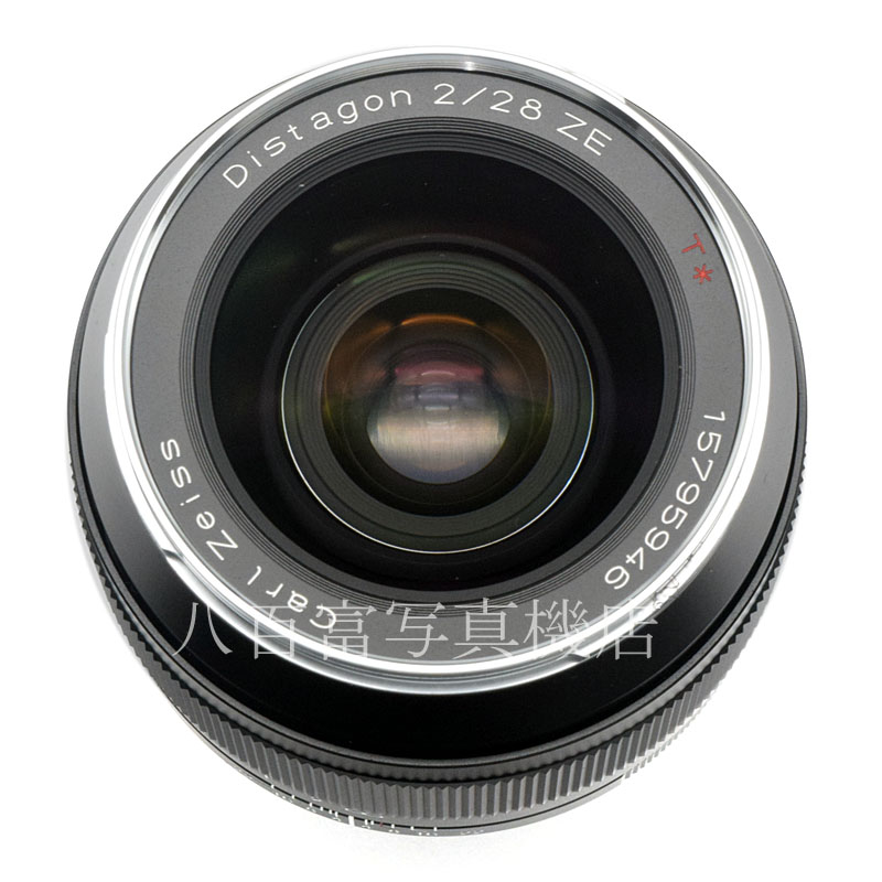 【中古】 カールツァイス Distagon T* 28mm F2 ZE キヤノンEOS用 CarlZeiss ディスタゴン 中古交換レンズ 52361