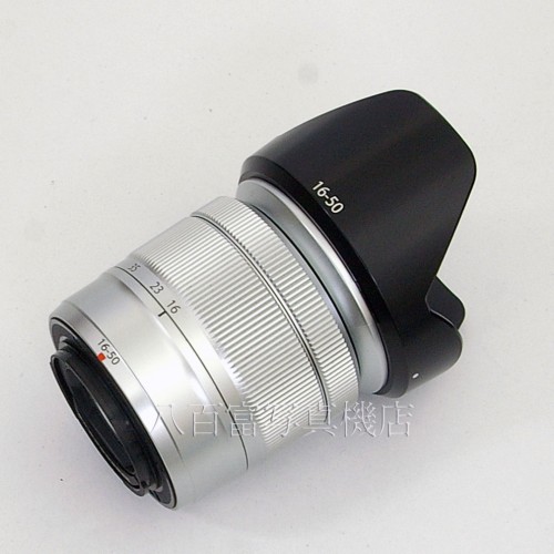 【中古】 フジフイルムFUJINON XC 16-50mm F3.5-5.6 OIS シルバー FUJIFILM フジノン 中古レンズ 27418