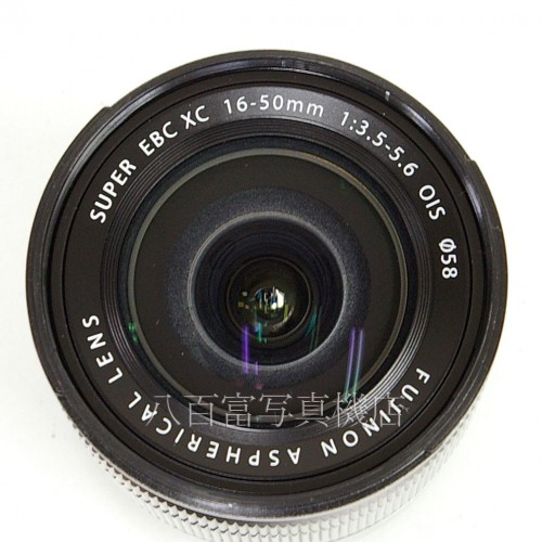 【中古】 フジフイルムFUJINON XC 16-50mm F3.5-5.6 OIS シルバー FUJIFILM フジノン 中古レンズ 27418