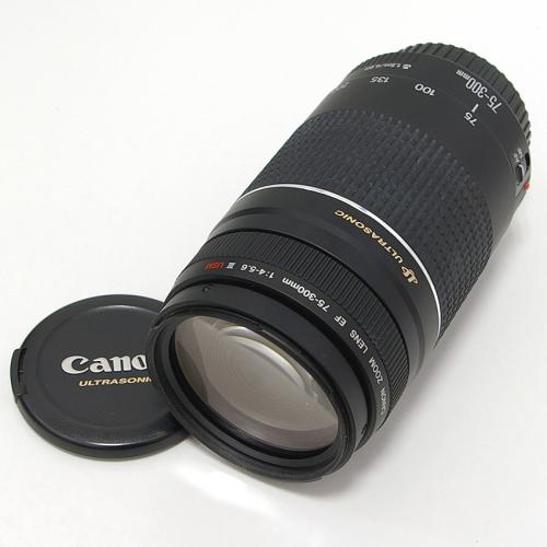 中古 キャノン EF75-300mm F4-5.6 USMIII Canon