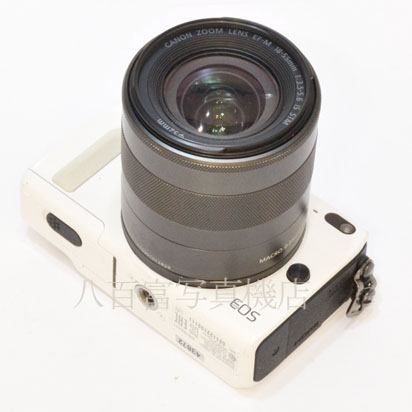 【中古】 キヤノン EOS M2 EF-M18-55mm F3.5-5.6 IS STM レンズキット ホワイト Canon 中古デジタルカメラ 43872