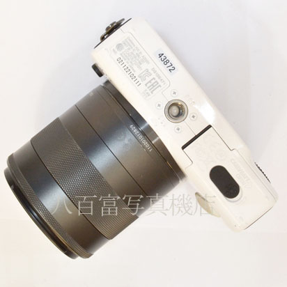 【中古】 キヤノン EOS M2 EF-M18-55mm F3.5-5.6 IS STM レンズキット ホワイト Canon 中古デジタルカメラ 43872