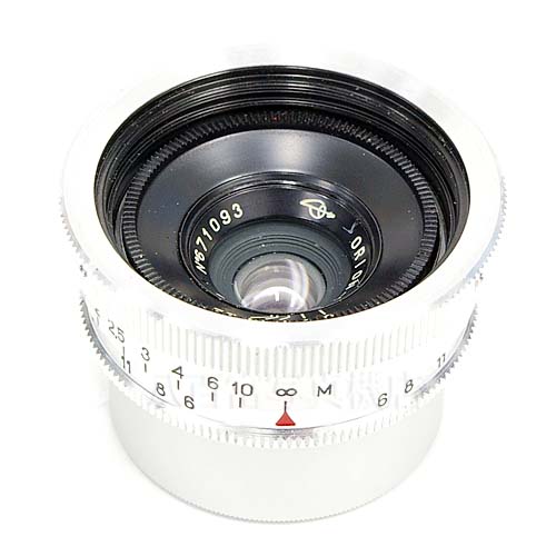 中古レンズ ロシア オリオン ORION-15 28mm F6 ライカLマウント シルバー 13385