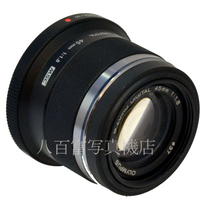 【中古】 オリンパス M.ZUIKO DIGITAL 45mm F1.8 ブラック OLYMPUS マイクロフォーサーズ 中古交換レンズ 43925