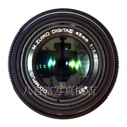 【中古】 オリンパス M.ZUIKO DIGITAL 45mm F1.8 ブラック OLYMPUS マイクロフォーサーズ 中古交換レンズ 43925