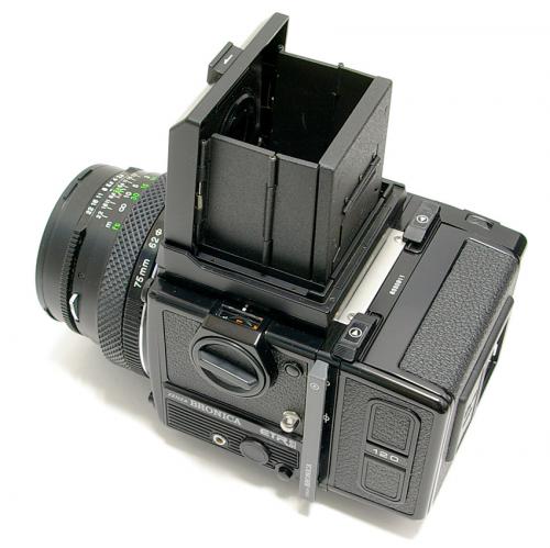 中古 ブロニカ ETR Si 75mm F2.8 ウエストレベルファインダー セット BRONICA