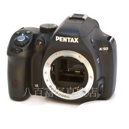 【中古】 ペンタックス K-50 ボディ ブラック PENTAX 中古デジタルカメラ 43841