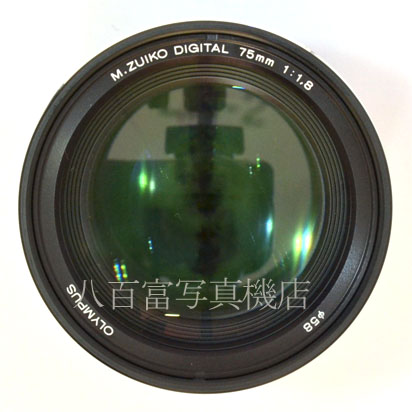 【中古】  オリンパス M.ZUIKO DIGITAL ED 75mm F1.8 ブラック OLYMPUS 中古交換レンズ 44019
