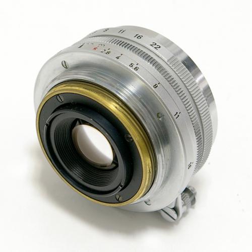 中古 キャノン 28mm F2.8 ライカLマウント Canon 【中古レンズ】 G6136