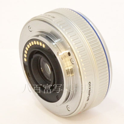 【中古】 オリンパス M.ZUIKO DIGITAL 17mm F2.8 シルバー マイクロフォーサーズ OLYMPUS　Mズイコー 中古交換レンズ 44018