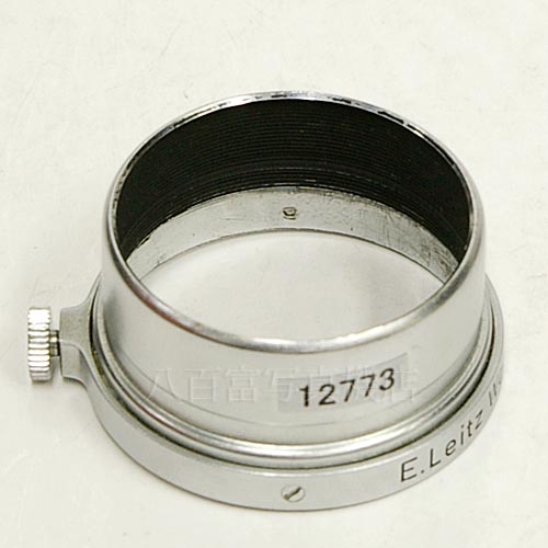 中古アクセサリー ライカ レンズフード FISON 5cm エルマー用 Leica 12773