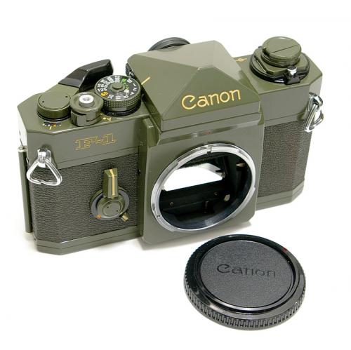 中古 キャノン F-1 オリーブ ボディ Canon