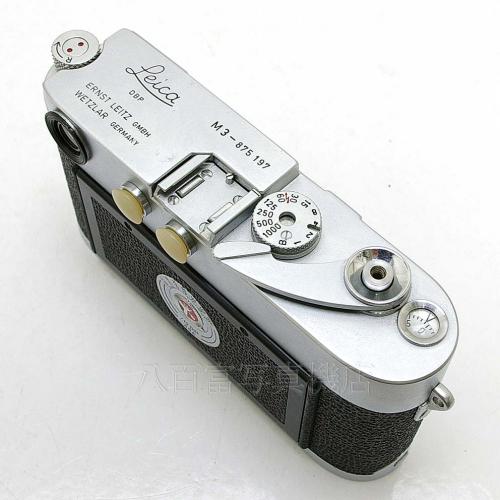 中古 ライカ M3 クローム ボディ Leica 【中古カメラ】 K0568