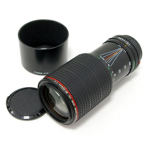 中古 キャノン New FD 80-200mm F4L Canon