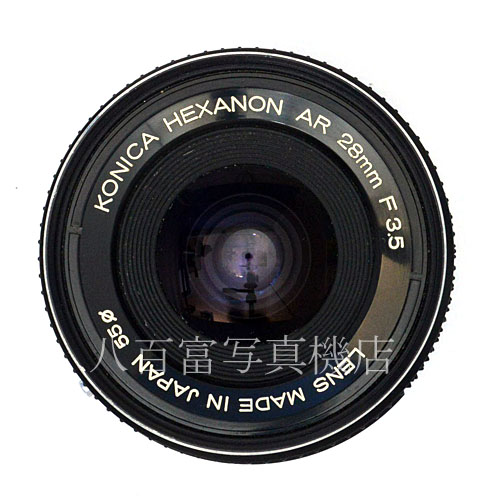 【中古】 コニカ HEXANON AR 28mm F3.5 AE KONICA ヘキサノン 中古交換レンズ 48158