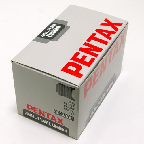中古 SMC ペンタックス FA 31mm F1.8 Limited ブラック PENTAX 【中古レンズ】