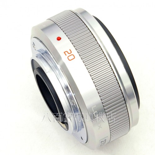 【中古】 パナソニック LUMIX G 20mm F1.7 II ASPH シルバー Panasonic H-H020A-S 中古レンズ 27539