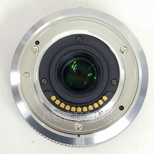 【中古】 パナソニック LUMIX G 20mm F1.7 II ASPH シルバー Panasonic H-H020A-S 中古レンズ 27539