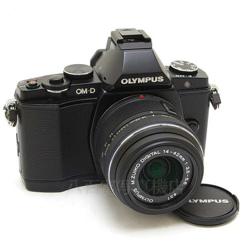 中古 オリンパス OM-D E-M5 ブラック 14-42mm セット OLYMPUS 【中古デジタルカメラ】 11181