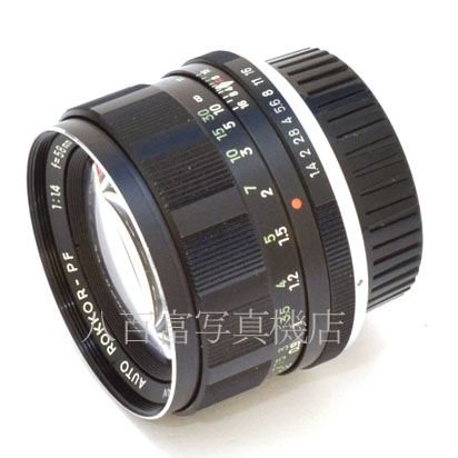 【中古】 ミノルタ AUTO ROKKOR 58mm F1.4 minolta オートロッコール 中古交換レンズ 44103