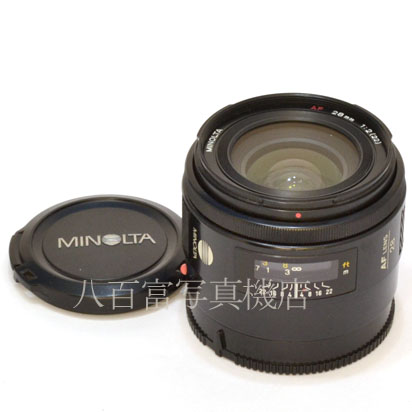 【中古】 ミノルタ AF 28mm F2 αシリーズ MINOLTA 中古交換レンズ 44090