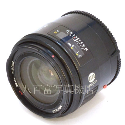 【中古】 ミノルタ AF 28mm F2 αシリーズ MINOLTA 中古交換レンズ 44090