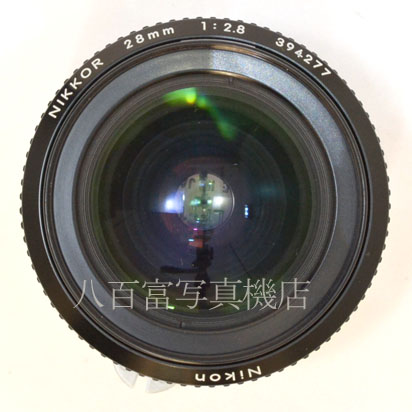 【中古】 ニコン Ai New Nikkor 28mm F2.8 Nikon / ニッコール 中古交換レンズ 44100