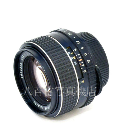 【中古】 アサヒペンタックス SMC Takumar 50mm F1.4 M42マウント PENTAX 中古交換レンズ 43591