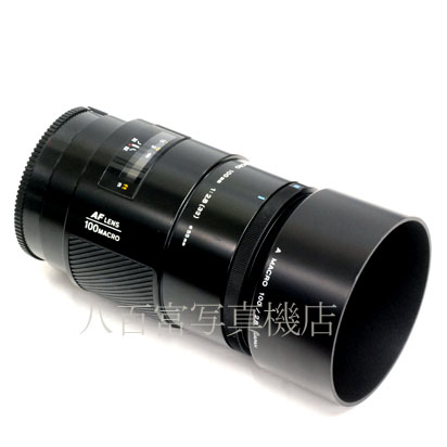 【中古】 ミノルタ AF MACRO 100mm F2.8 αシリーズ I型 MINOLTA 中古交換レンズ 43969