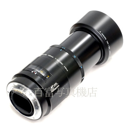 【中古】 ミノルタ AF MACRO 100mm F2.8 αシリーズ I型 MINOLTA 中古交換レンズ 43969