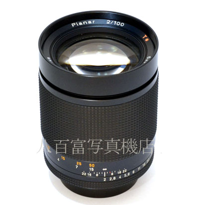 【中古】コンタックス Planar T* 100mm F2 AE Germany CONTAX 中古交換レンズ 40184