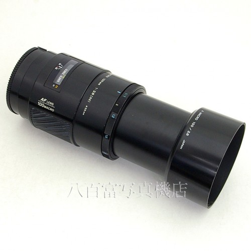 【中古】 ミノルタ AF MACRO 100mm F2.8 αシリーズ 型 MINOLTA 中古レンズ 24091