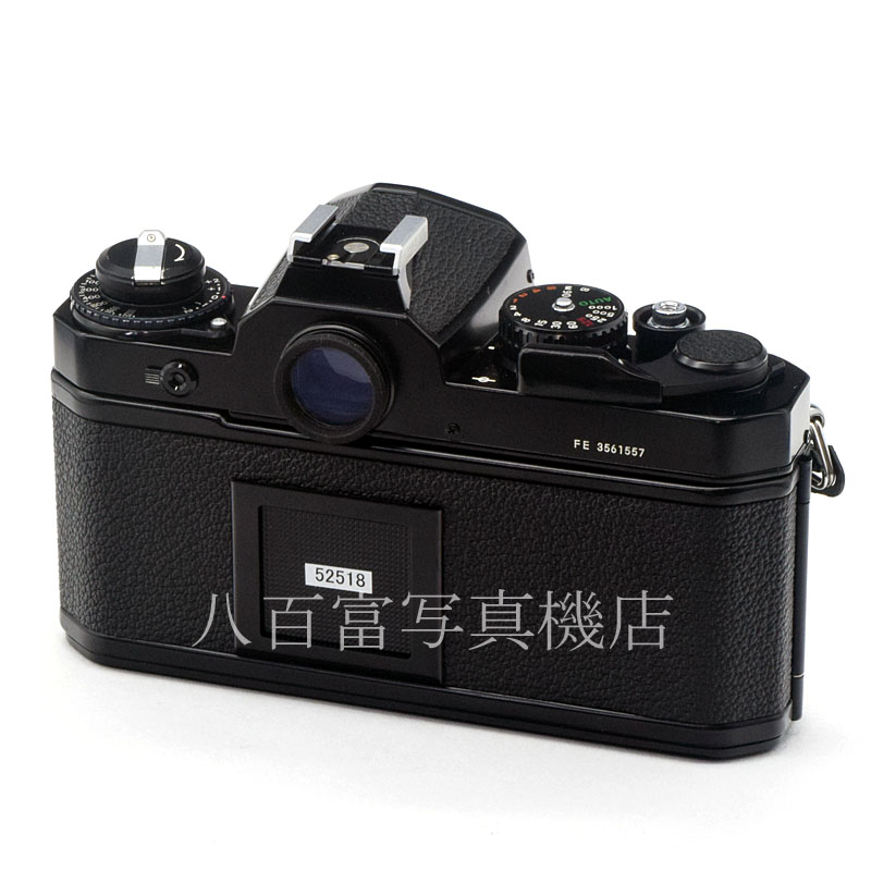 【中古】 ニコン FE ブラック ボディ Nikon 中古フイルムカメラ 52518