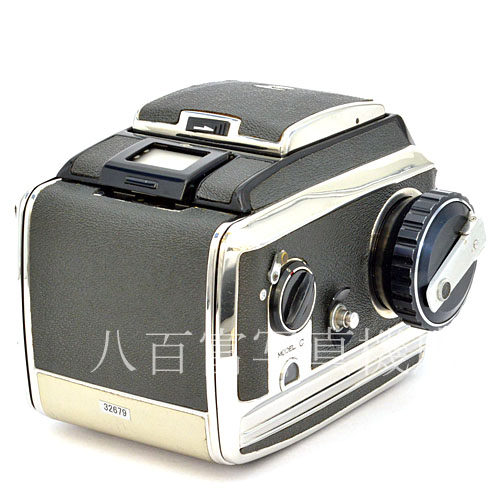 【中古】 ゼンザ ブロニカ C2 シルバー Nikkor 75mm F2.8 セット ZENZA BRONICA 中古フイルムカメラ 46357