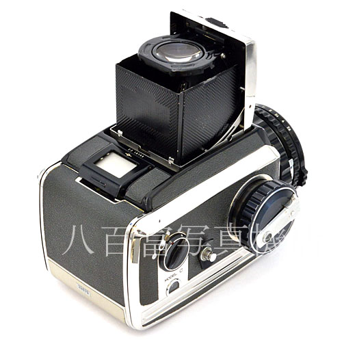 【中古】 ゼンザ ブロニカ C2 シルバー Nikkor 75mm F2.8 セット ZENZA BRONICA 中古フイルムカメラ 46357