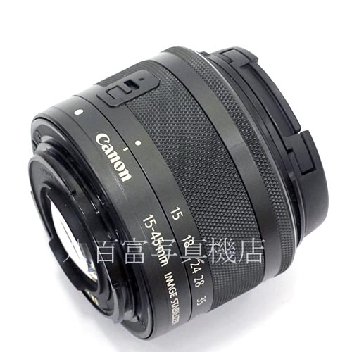 【中古】　キヤノン EF-M15-45mm F3.5-6.3 IS STM ブラック Canon 中古レンズ 38639