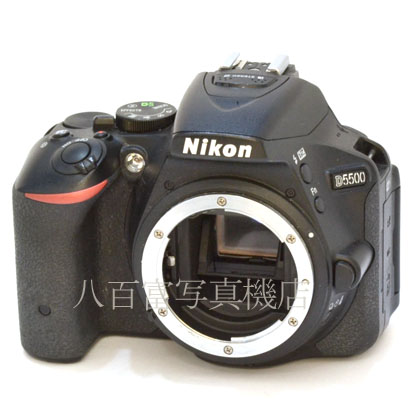 【中古】 ニコン D5500 ボディ ブラック Nikon 中古デジタルカメラ 43958