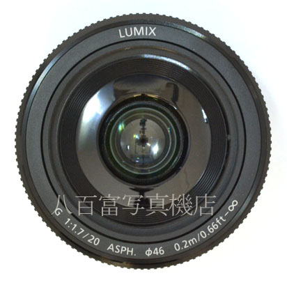 【中古】 パナソニック LUMIX G 20mm F1.7 II ASPH. H-H020A Panasonic 中古交換レンズ 43953