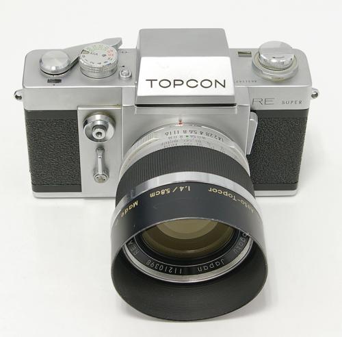 中古 トプコン REスーパー 58mm F1.4 セット TOPCON